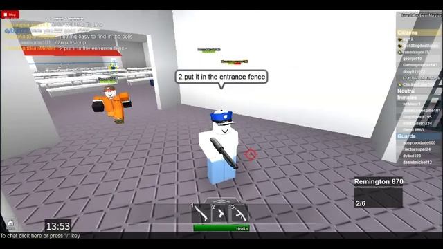 Roblox Prison Life How to escape from prison смотреть онлайн