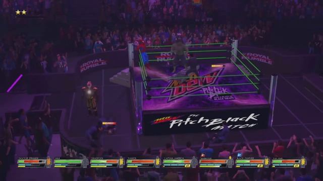 WWE 2K 8 MAN LADDER MARVEL