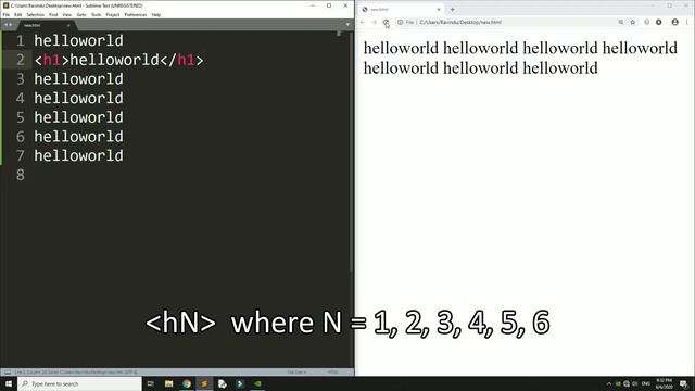 HTML සිංහලෙන් 3 - Text formatting tags / Header tags / Comments смотреть онлайн