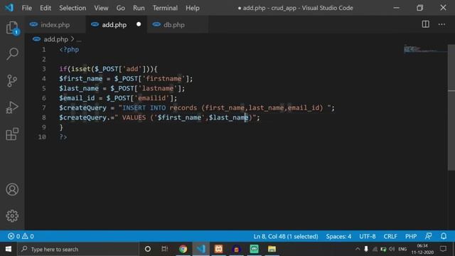 Database Connection & CRUD Operation In PHP - PHP Beginner To Advance Level - #6 смотреть онлайн