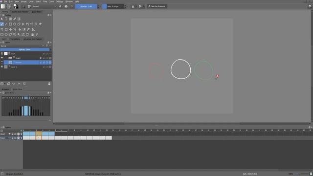 Krita animation tutorial: Onion skinning смотреть онлайн