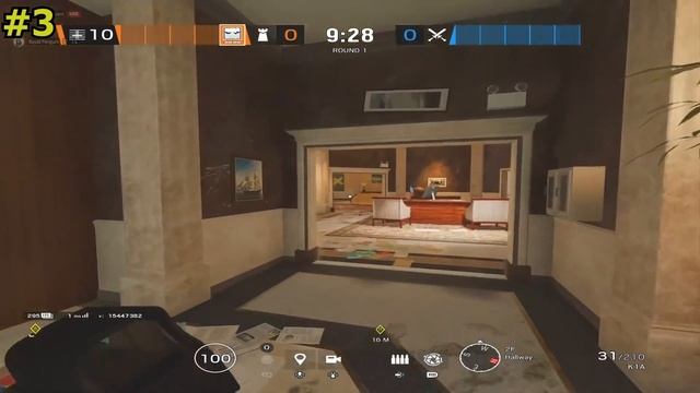 Top 5 Roaming Routes In Rainbow Six Siege смотреть онлайн