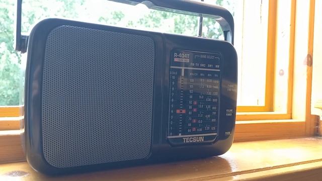 Интеррадио Румыния 11940 кГц на радиоприёмник Tecsun R-404Т 30.08.2022 смотреть онлайн