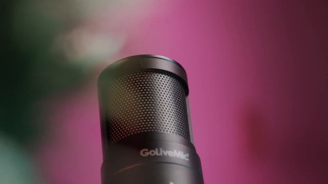 Introducing the GoliveMic Podpro 1200 RGB Condenser Microphone with RGB light and Noise Cancellatio смотреть онлайн