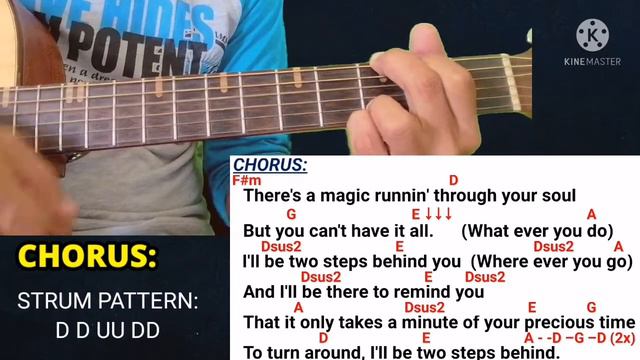 TWO STEPS BEHIND Guitar Tutorial by Def Leppard Lyrics and Chords Accurate смотреть онлайн
