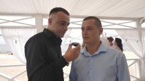 Смешное интервью с гостями на свадьбе