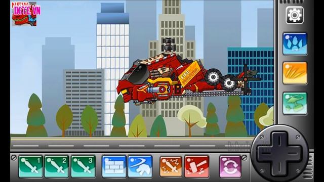 Dino Robot Triceramus: Triceratops + Gallimimus | FULL GAME PLAY - 1080 HD | DCTE VN смотреть онлайн