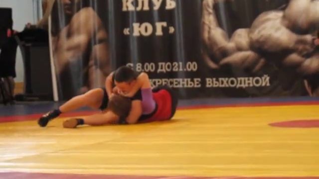 grappling Crimea-2015 -- 58 kg fem - Masha-1 смотреть онлайн