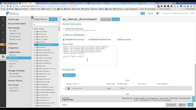 Testing script datasources in LogicMonitor смотреть онлайн