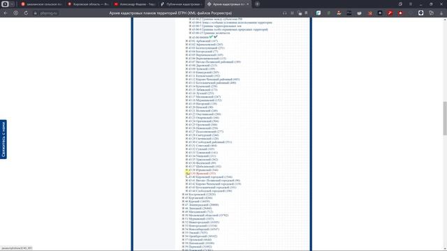 Границы муниципального образования в QGIS смотреть онлайн