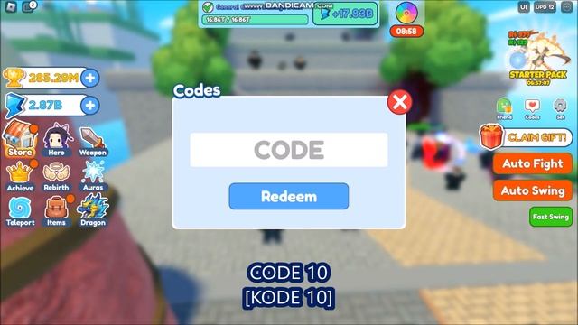 NEW UPDATE CODES [FREE LIMITED] Clicker Fighting Simulator ROBLOX | ALL CODES | SEPTEMBER 1, 2023 смотреть онлайн