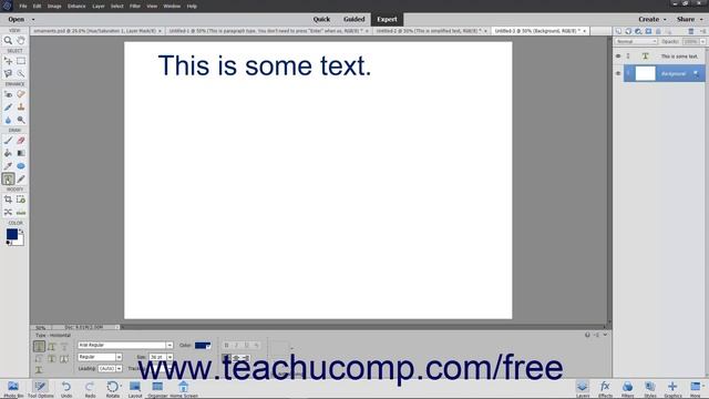 Learn the Basics of Using Text in Adobe Photoshop Elements 2022: A Training Tutorial смотреть онлайн