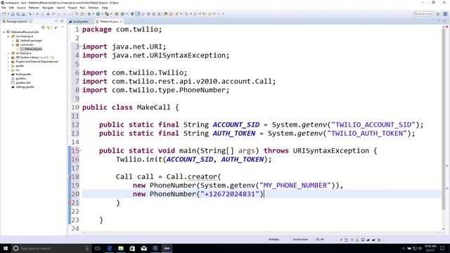 How to Make and Respond to Phone Calls Using Java 8 and Spark смотреть онлайн
