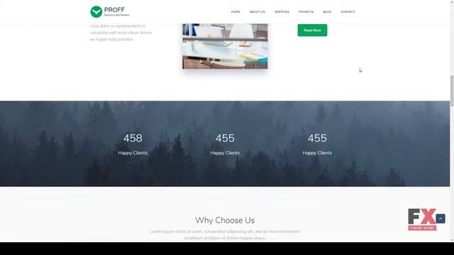 Proffs - Business and Finance WordPress Theme Jason Brenden смотреть онлайн