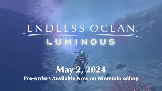 Игровой трейлер Endless Ocean Luminous - Official Overview Trailer