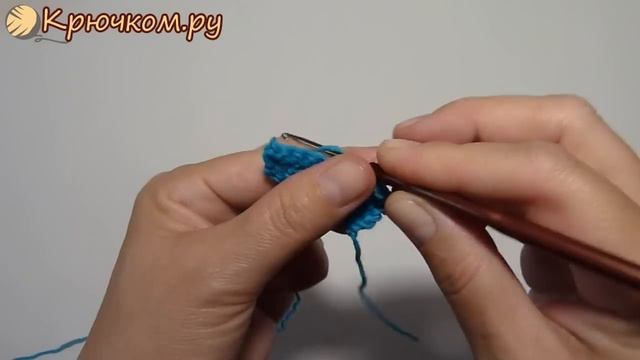 УЗКАЯ обвязка края Зубчики Crochet border КАЙМА КРЮЧКОМ #3 смотреть онлайн