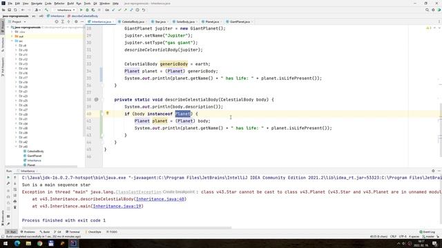 [Java v45] Típuskényszerítés és instanceof operátor смотреть онлайн