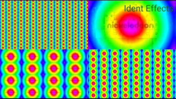 Nickelodeon Puzzle Pieces Game Logo Ident Effects