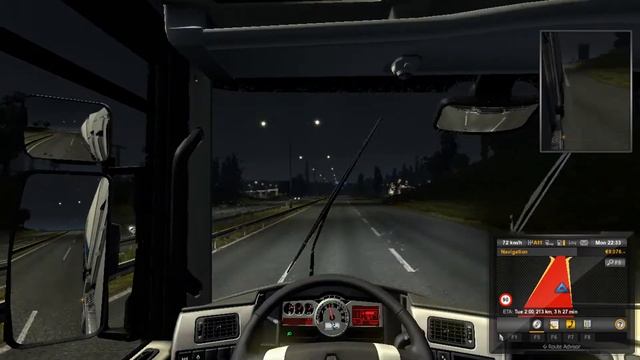 ETS2 -Euro Truck Simulator 2( rainy day) Renault Magnum 480 DXi 4X2EEV #World of Trucks# смотреть онлайн