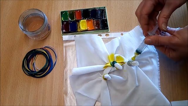 Цветы в технике "Узелковый батик" смотреть онлайн