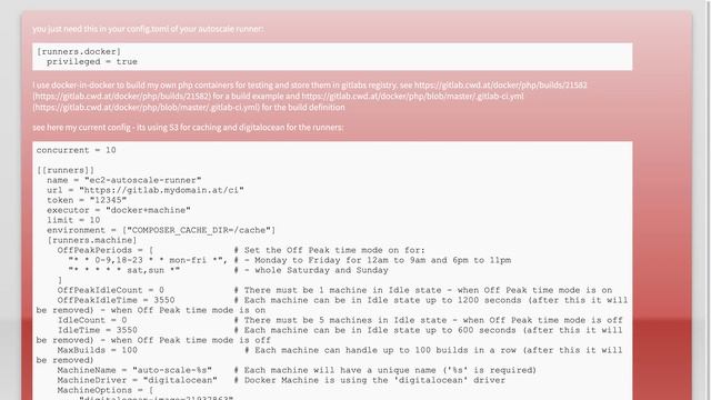Gitlab runner + autoscaling + scaled runner options смотреть онлайн
