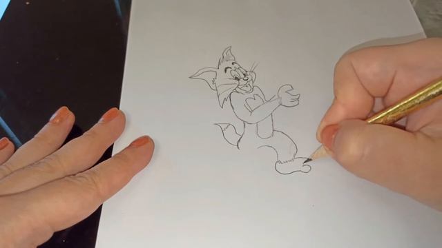 Том и Джерри. Как нарисовать карандашом? смотреть онлайн
