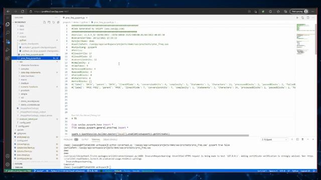 Translating from SAS to PySpark смотреть онлайн