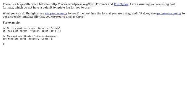 Wordpress: Post formats "audio" and "video" only showing in index.php (3 Solutions!!) смотреть онлайн