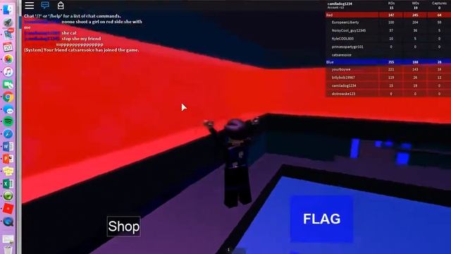 PLEASE DONT SHOOT ME! playing lazer tag on roblox смотреть онлайн