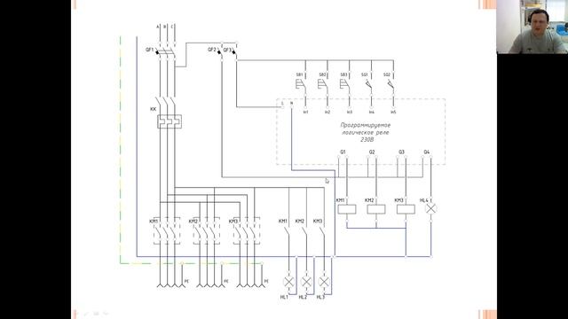 КОММУТАЦИЯ ЩИТА УПРАВЛЕНИЯ НАСОСНОЙ СТАНЦИЕЙ смотреть онлайн
