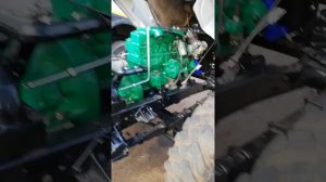 ГАЗ 66  с двигателем мерседес ом 352.