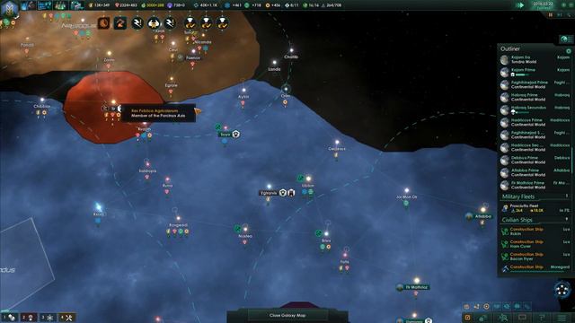 Stellaris: Utopia: Agrarian Idyll Part 25 - Fleet Maneuvers смотреть онлайн