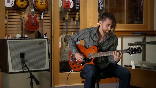 Collings 290 Clear Orange w/ Bigsby смотреть онлайн
