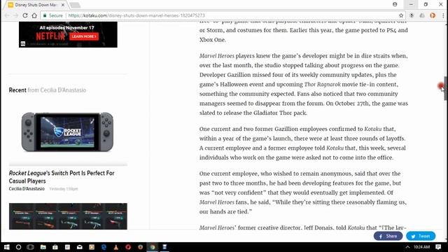 Marvel Heroes Omega | Disney IS Shutting Down Marvel Heroes!!!!!! PSA!!!!! смотреть онлайн