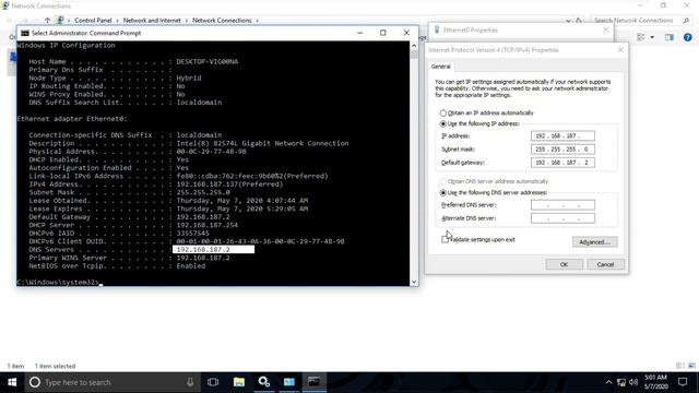 How to Change IP Address in Windows 10 смотреть онлайн