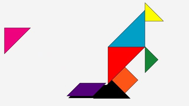 Tangram Animal Puzzles For Kids