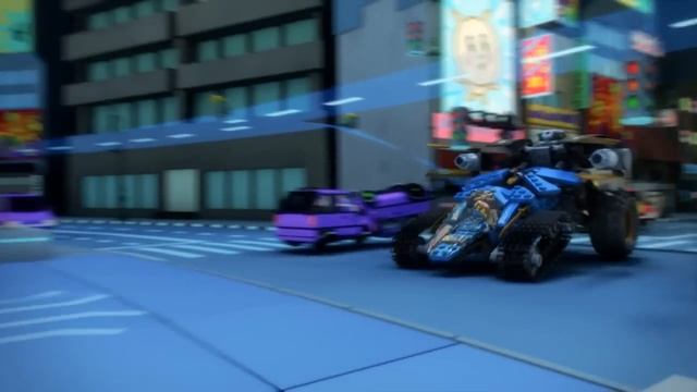 LEGO Ninjago - 70723 Внедорожник "Молния" и Робот Земли смотреть онлайн
