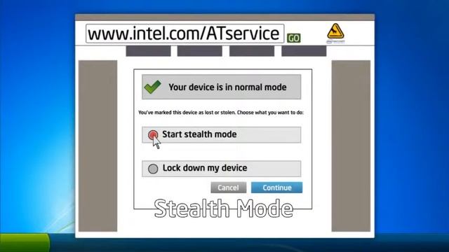 Intel Anti Theft Tutorial смотреть онлайн