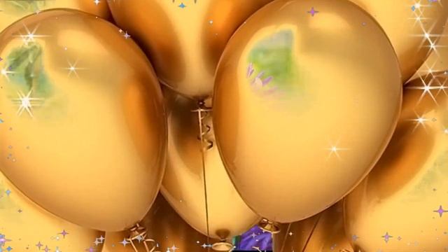 Желаю счастья много-много! Улыбок радостный букет! Красивая  открытка. Зажигательная песня.