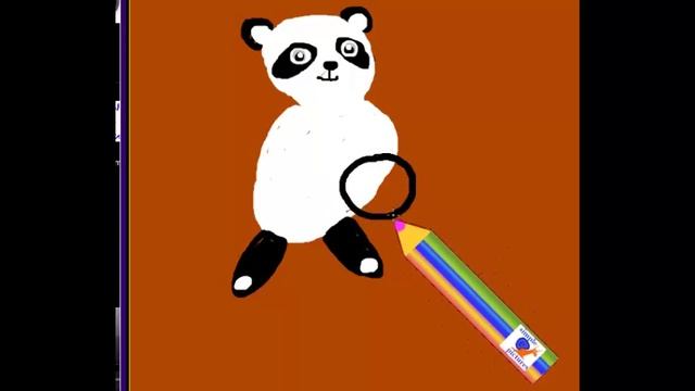 как нарисовать панду играющую на Юэцзинь. how to draw panda withchina guitar смотреть онлайн