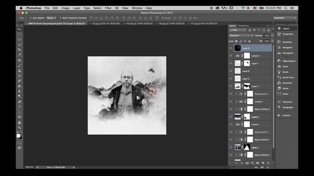 Photoshop Tutorial (Photo Manipulation) смотреть онлайн
