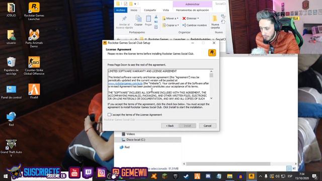 COMO SOLUCIONAR EL ERROR DEL LAUNCHER DE ROCKSTAR | GTAV ONLINE смотреть онлайн