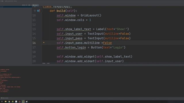 BASIC KIVY PYTHON [Mobile Trading System IQOPTION] [EP.2] input_text รับค่ามา Login iq смотреть онлайн