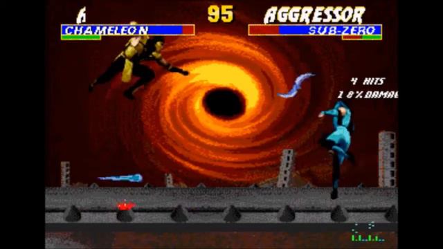 Ultimate Mortal Kombat Trilogy - 1st Gameplay on Hardest Difficulty смотреть онлайн