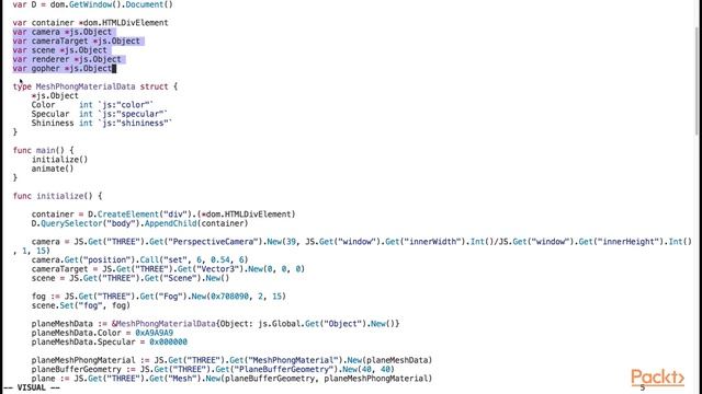 Front-End Web Development using Go : Rendering a 3D Gopher | packtpub.com смотреть онлайн