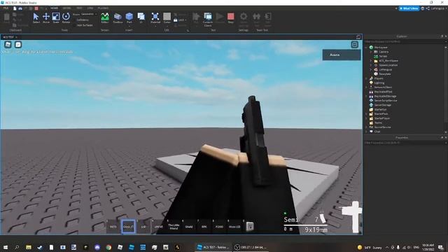 ROBLOX Studio | ACS Gun System Part 1 смотреть онлайн