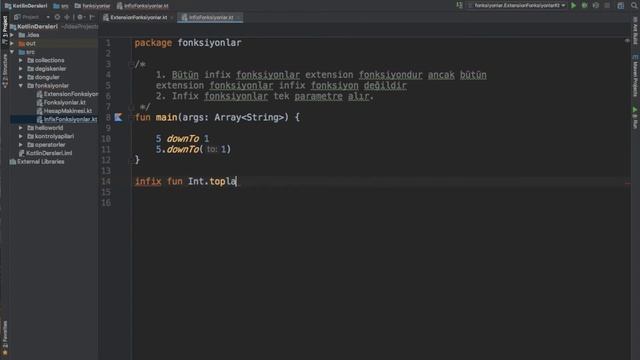 Kotlin Dersleri #19 - Infix Functions смотреть онлайн