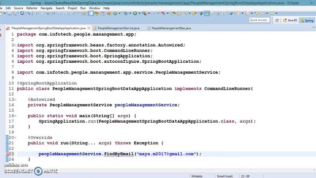 31.Async query result in Spring data JPA смотреть онлайн