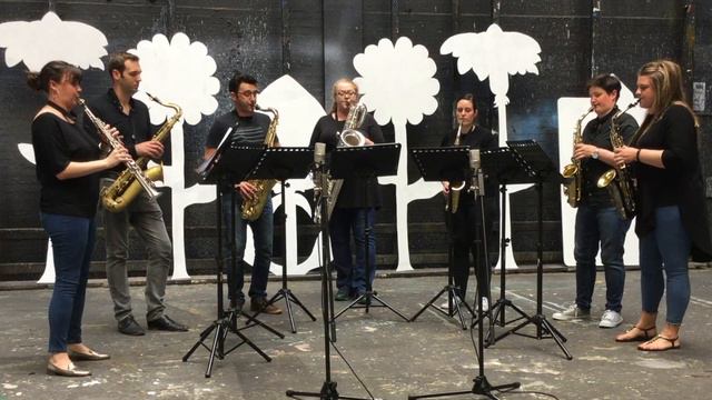 Jesu, Joy of Man's Desiring - saxophone ensemble смотреть онлайн