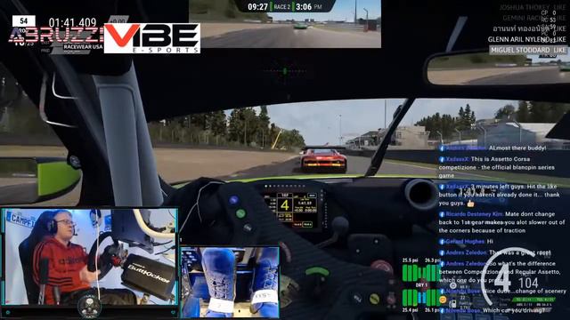 Race 2 at Zolder, Assetto Corsa Compitizione смотреть онлайн